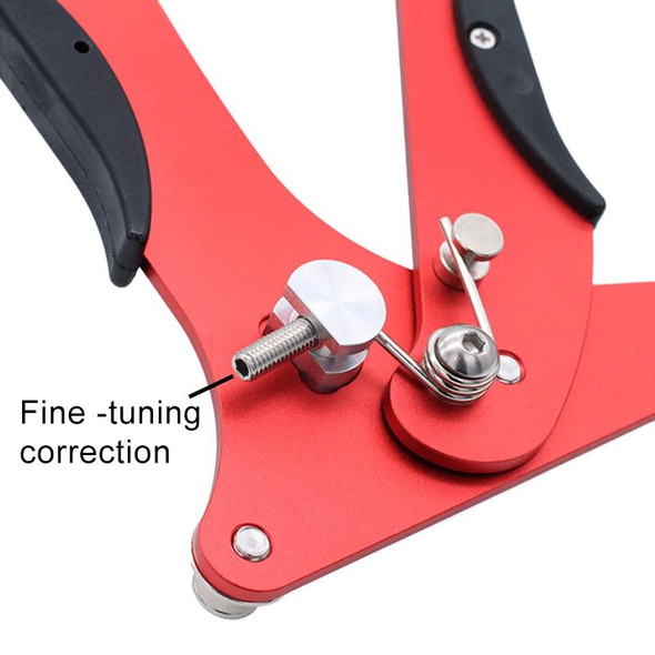 Bicycle Spokes Tension Meter Tool Rim Adjustment Measurement Gauges (Red)