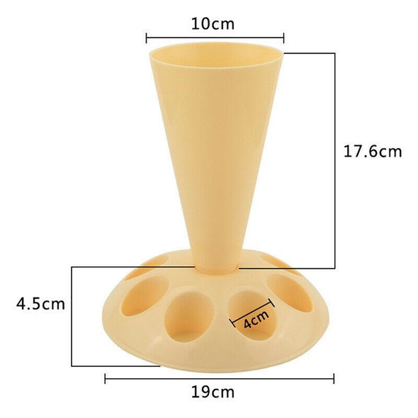 Piping Bags Rack Pastry Bags Holder Nozzle Decorating Tips Stand For Baking Accessories