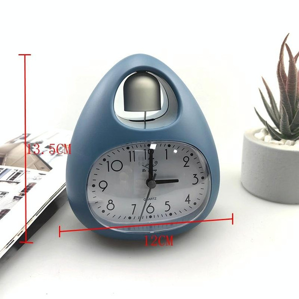 GH809 Egg-shaped Desktop Children Alarm Clock Bedside Cute Belling Clock(Green)