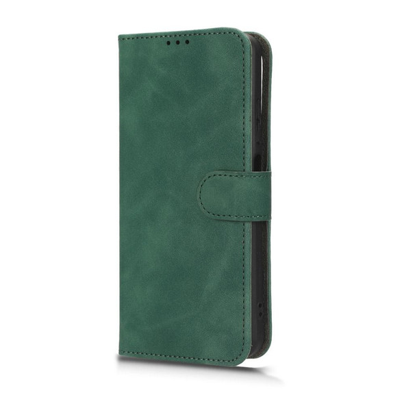 For TECNO Spark 10C Skin Feel Magnetic Flip Leatherette Phone Case(Green)
