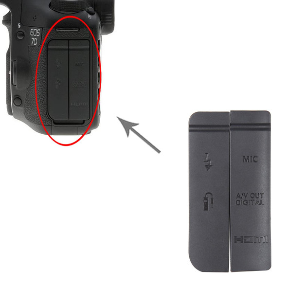 For Canon EOS 7D OEM USB Cover Cap