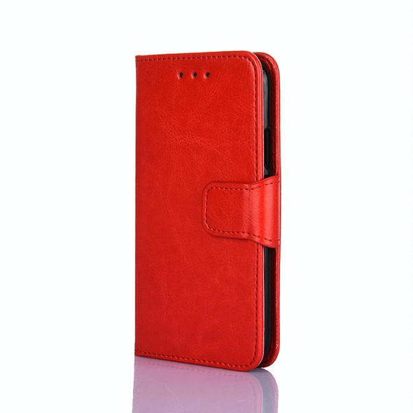 For Tecno Camon 19 / 19 Pro Crystal Texture Leatherette Phone Case(Red)