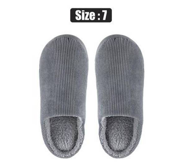 Slipper Slip-In Grey Grain Size 7