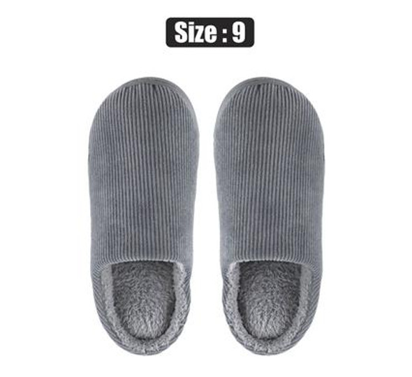 Slipper Slip-In Grey Grain Size 9