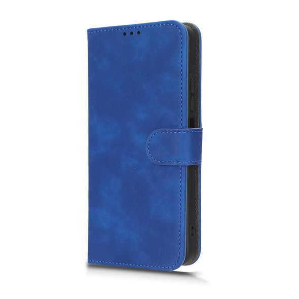 For TECNO Spark 10 5G Skin Feel Magnetic Flip Leatherette Phone Case(Blue)