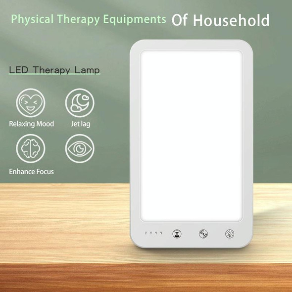 JSK-30 LED Timing Intelligent Dimming SAD Therapy Lamp, Specification: With Power Line