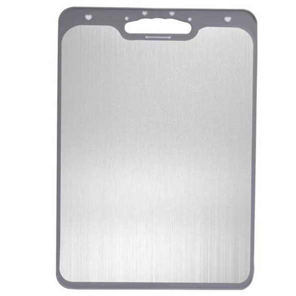 Stainless Steel Antibacterial Cutting Board with Handle