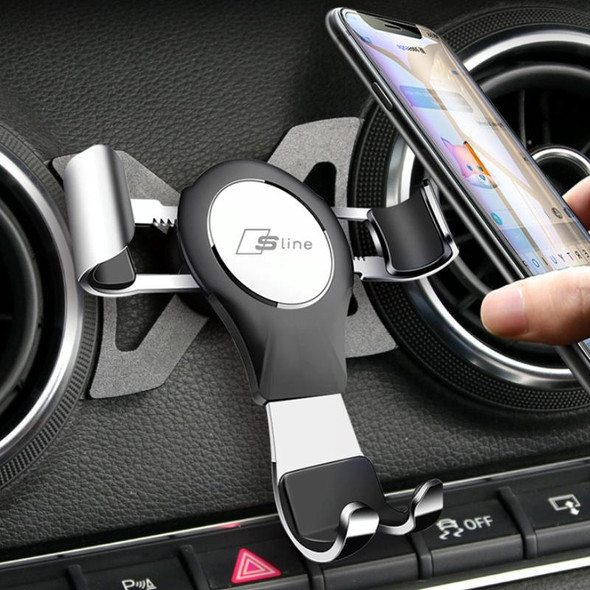 For Audi Car Strong Magnetic Phone Holder(A3/S3 Stand 2 red)