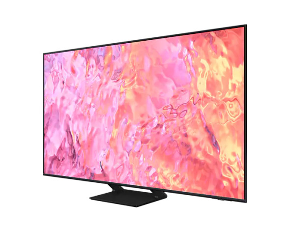 SAMSUNG QA55Q60C 55'' QLED TV; 100% Colour Volume (Quantum Dot); Quantum Processor Lite; Quantum HDR; HDR 10+; Airslim Design; S