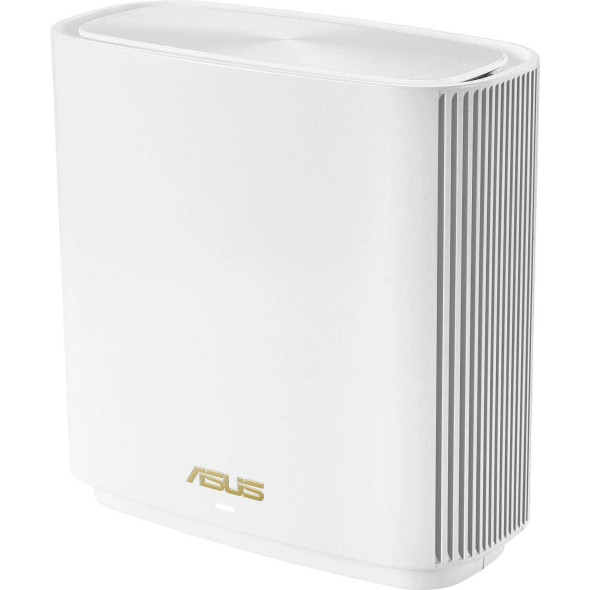 AX6600 Whole-Home Tri-band Mesh WiFi 6 System 1 PACK  Coverage up to 410 Sq. Meter/4;400 Sq. ft.; 6.6Gbps WiFi; 3 SSIDs; 2.5G p