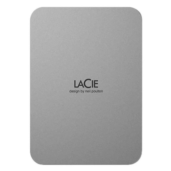 Seagate LaCie 1TB; USB-C; USB 3.1; Aluminum enclosure; Silver