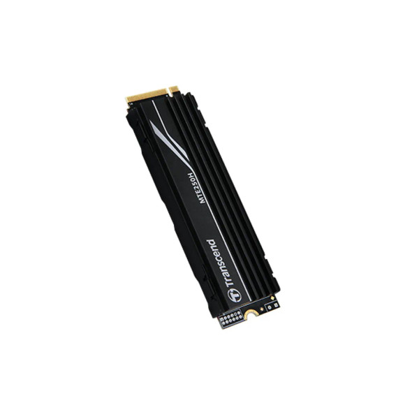 TRANSCEND 4TB MTE250H PCI-E  GEN 4X4 M.2 NVMe 2280 SSD NVMe3D TLC -7100 MB/s Read 6500 MB/s Write- with Heat Sink