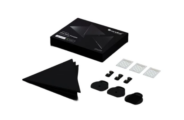 Nanoleaf Shapes Triangles Limited Edition Ultra Black - 3 Panel Expansion Pack