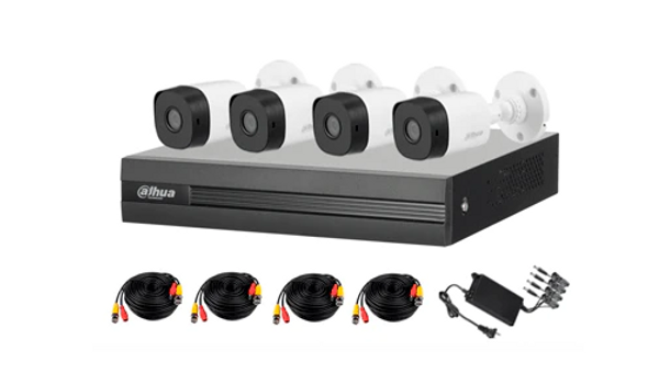 Dahua 4 Channel Bullet Kit - 2 Full Color 2 IR