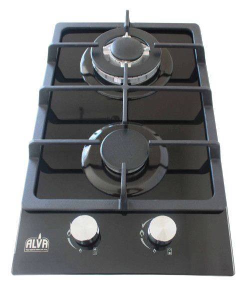 2 Burner Glass Hob -30cm