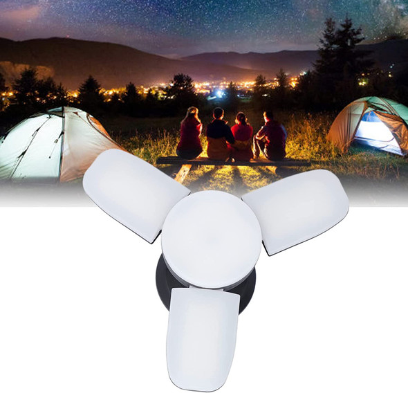 Multifunctional Solar Light & Power Bank for Camping & Emergencies