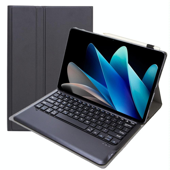 For vivo Pad 2 12.1 inch AV12 Ultra-thin Split Bluetooth Keyboard Leatherette Tablet Case(Black)