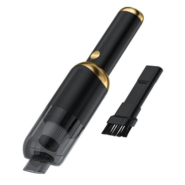P9 Mini Portable Wireless Big Power Rechargeable Wet Dry Auto Car Vacuum Cleaner(Black)