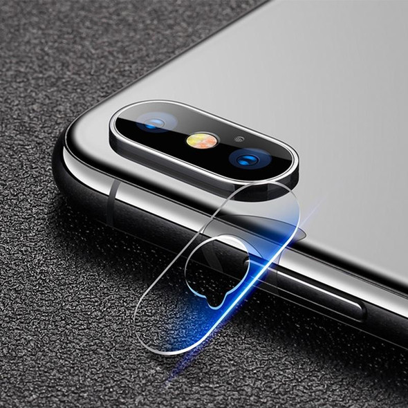 mocolo 0.15mm 9H 2.5D Round Edge Rear Camera Lens Tempered Glass Film for iPhone XS Max(Transparent)