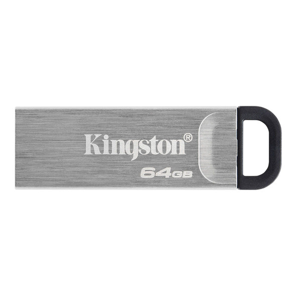 Kingston DataTraveler Kyson 64GB USB 3.2 Gen 1 Silver Flash Drive