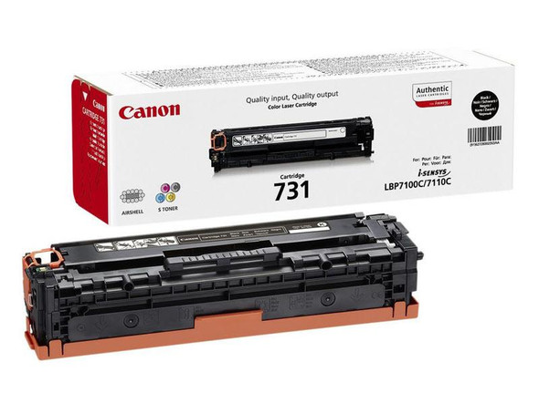 Canon 731 Black 1K Laser Toner Cartridge