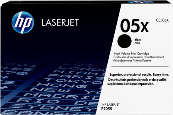 HP 05X Black High Yield Original LaserJet Toner Cartridge