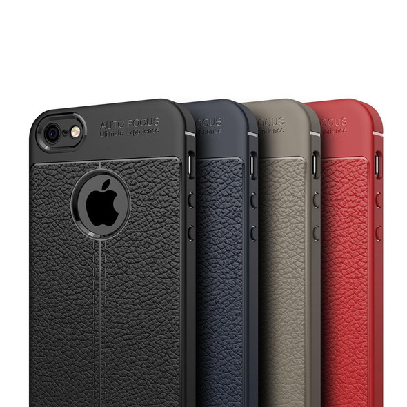 iPhone 5 & 5s & SE TPU Shockproof Protective Back Cover Case (Black)