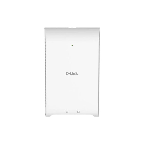 D-LINK Access Point - Wall-Plated AC1200 300MBPS 2.4GHZ Band 867MBPS 5GHZ Band 3X 1GBE (2X POE) Network Port(s) POE Support
