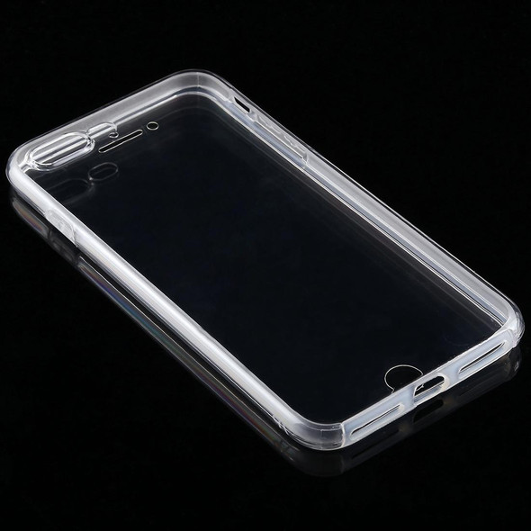 0.75mm Double-sided Ultra-thin Transparent PC + TPU Case for iPhone 8  Plus & 7 Plus