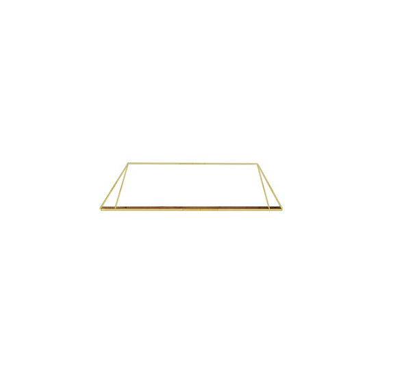 Bridgeton Floating  Shelf -Gold