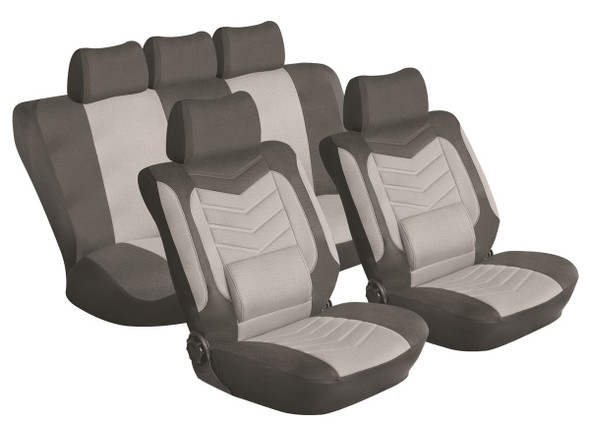 Stingray - Grandeur 11Pc Car Seat Cover Set - Tan