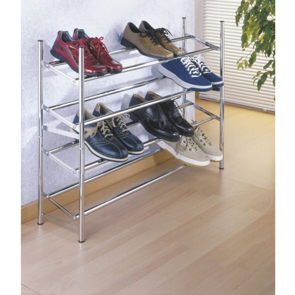 Wenko - Extendable Shoe Shelf - Chrome