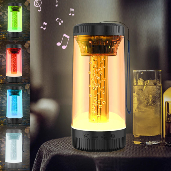 RGB Atmosphere Light Bluetooth Speaker FM Radio