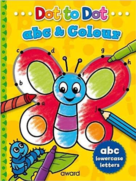 Dot To Dot Abc And Colour - Lowercase Letters