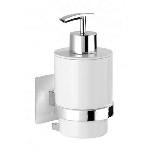 WENKO - Turbo-Loc Soap Dispenser Quadro Range - No Drilling Required