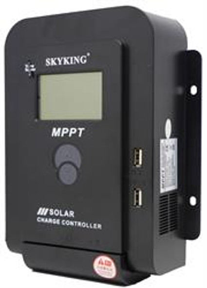 Solarix Solar Charge Controller MPPT 12V / 24V 30A – Solar controller charger for Home use, 30A 12V / 24V, LCD Display, Solar Panel Power: 390W (12V), 780W (24V), Intelligent MPPT Charge Mode, Retail Box, 1 Year Warranty