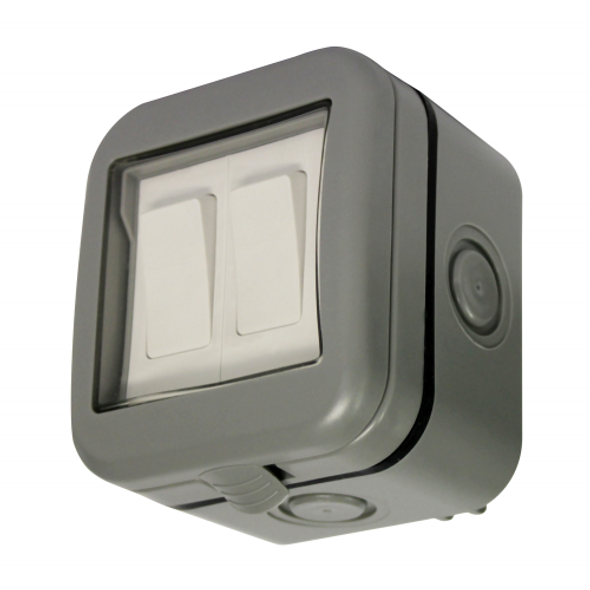 IP55 2-way outdoor switch