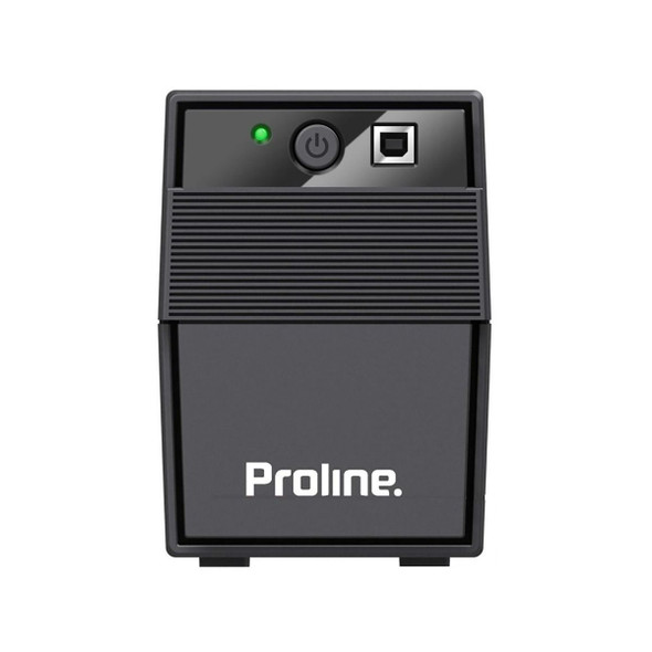 Proline Desktop UPS 850VA 480W Line Interactive USB Casing  PCB 6 Months Battery