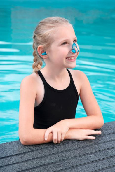 Swim-Ear-Plugs and Nose-Clip Set