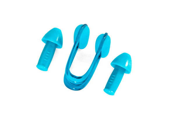 Swim-Ear-Plugs and Nose-Clip Set