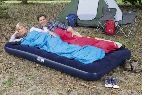 Pavillo Airbed Queen Built In Foot Pump 203cm x 152cm x 28cm