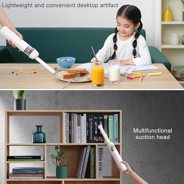 Original Xiaomi Mijia 120W 13000Pa Portable Handheld Car Home Vacuum Cleaner Dust Catcher Cleaning Tools(White)