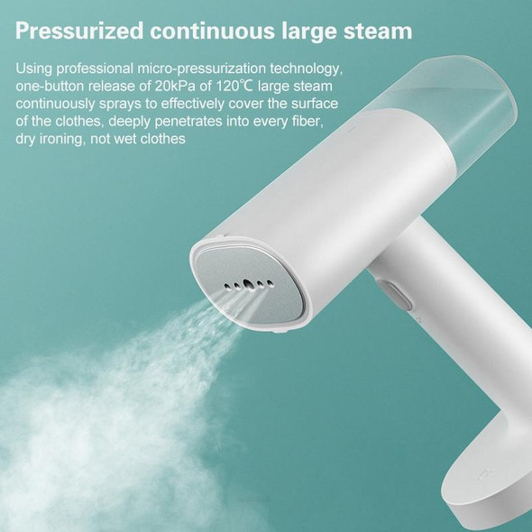 Original Xiaomi Mijia 1200W Handheld Steam Smart Heating Machine Electric Ironing Steamer, CN Plug