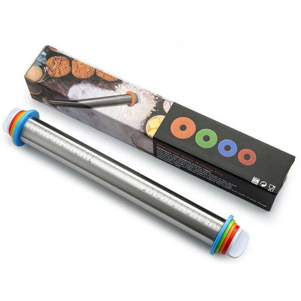 Adjustable Plastic Rolling Pin Kitchen Baking Utensils