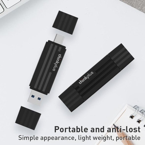 Lenovo ThinkPlus TC101 USB-C / Type-C Multi-functional Card Reader (Black)