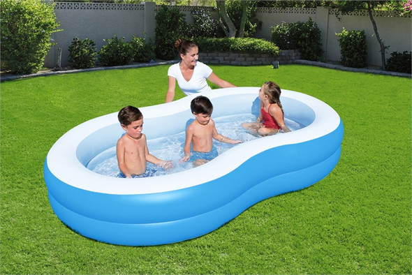 The Big Lagoon Family Pool 544L 2.62m x 1.57m x 46cm