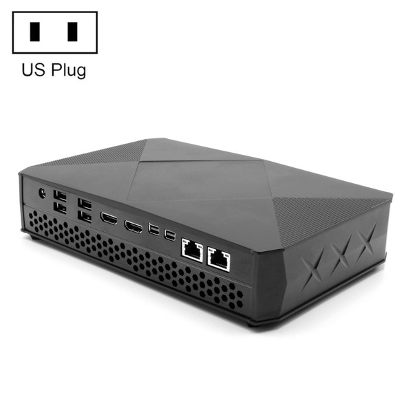 HYSTOU F9 Windows 10 / Linux System Gaming Mini PC, Intel Core i5-8305G 4 Core 8M Cache up to 4.20GHz, 32GB RAM+ 512GB SSD, US Plug