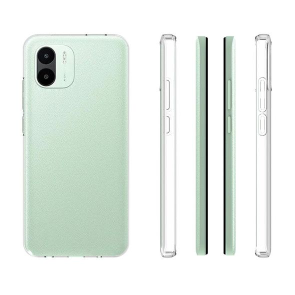 For Xiaomi Redmi A1 4G Waterproof Texture TPU Phone Case(Transparent)