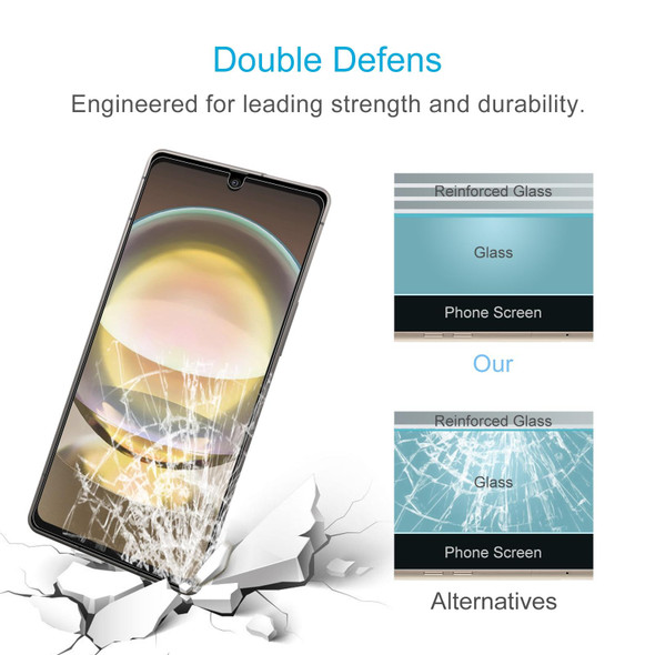 For Sharp Aquos R8 10pcs 0.26mm 9H 2.5D Tempered Glass Film