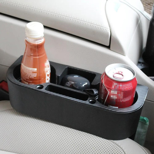 CARFU AC-2299A Car Seat Gap Multi-function Storage Box(Black)